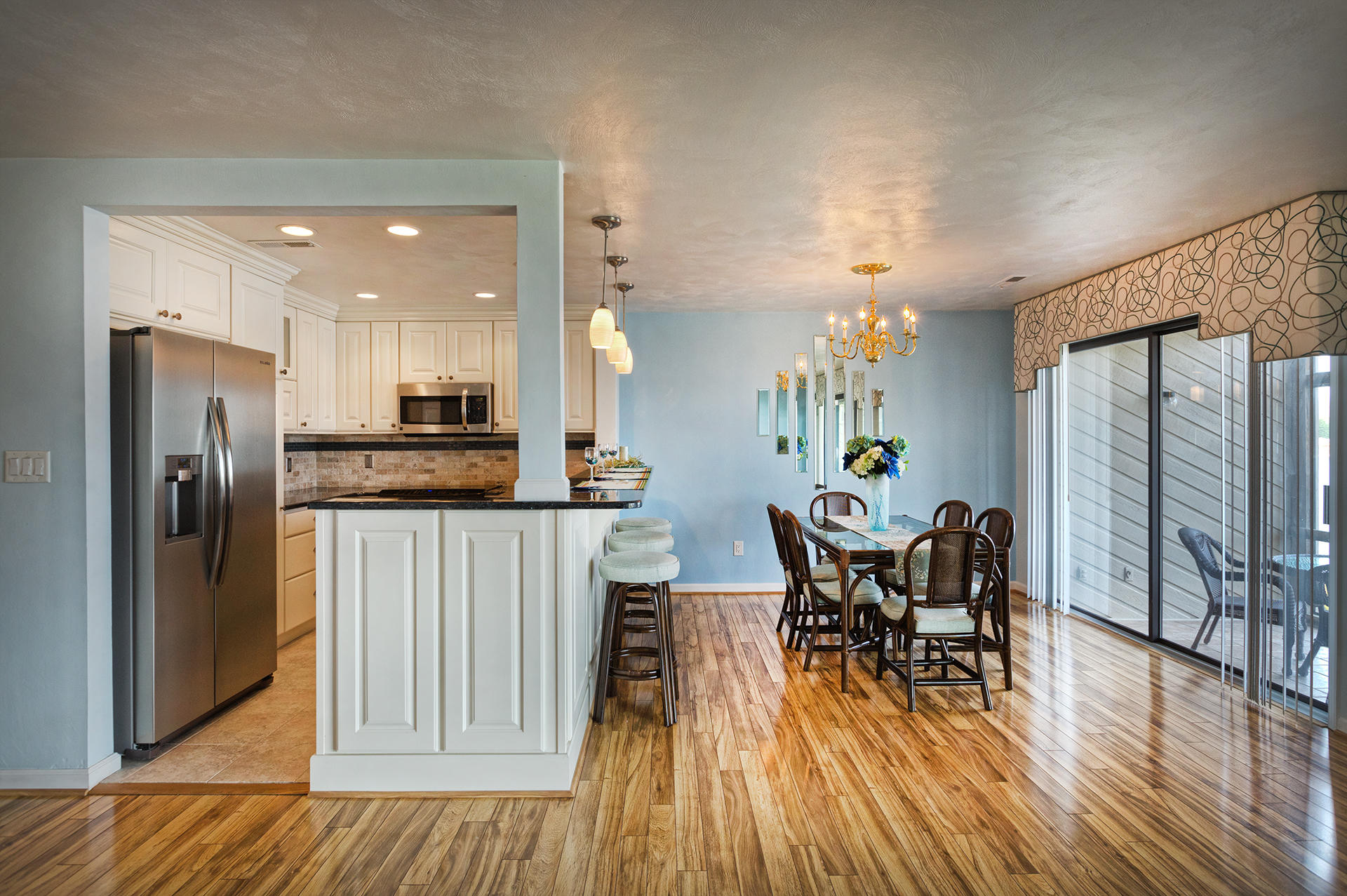 835 Gangplank Road, Unit 110 Moneta, VA 24121 - Photo 14 of 38 Open Kitchen and Dining Area