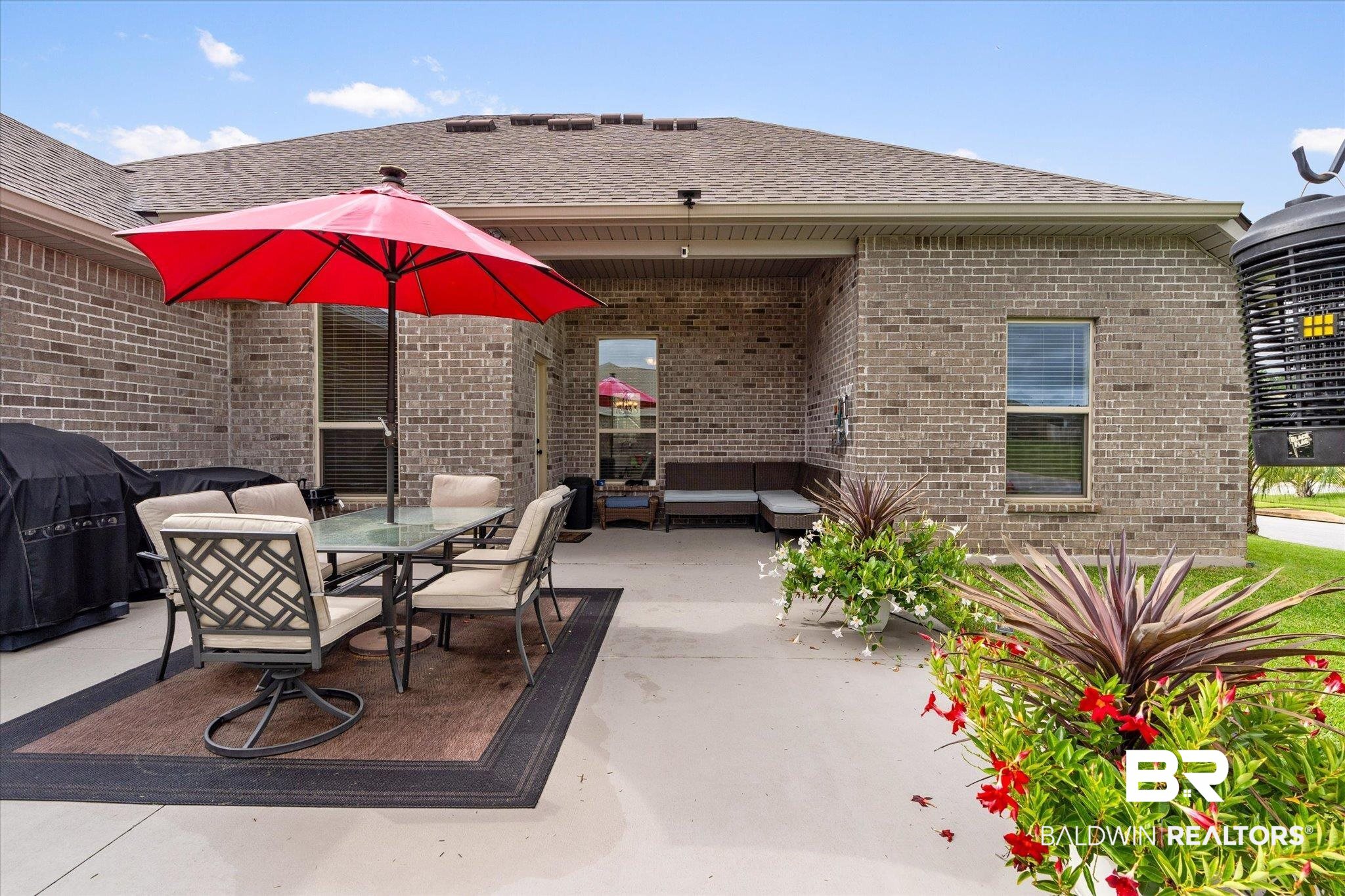 1786 Vivace Drive Foley, AL 36535 - Photo 18 of 21 View of patio featuring grilling area, outdoor dining space, and an outdoor hangout area