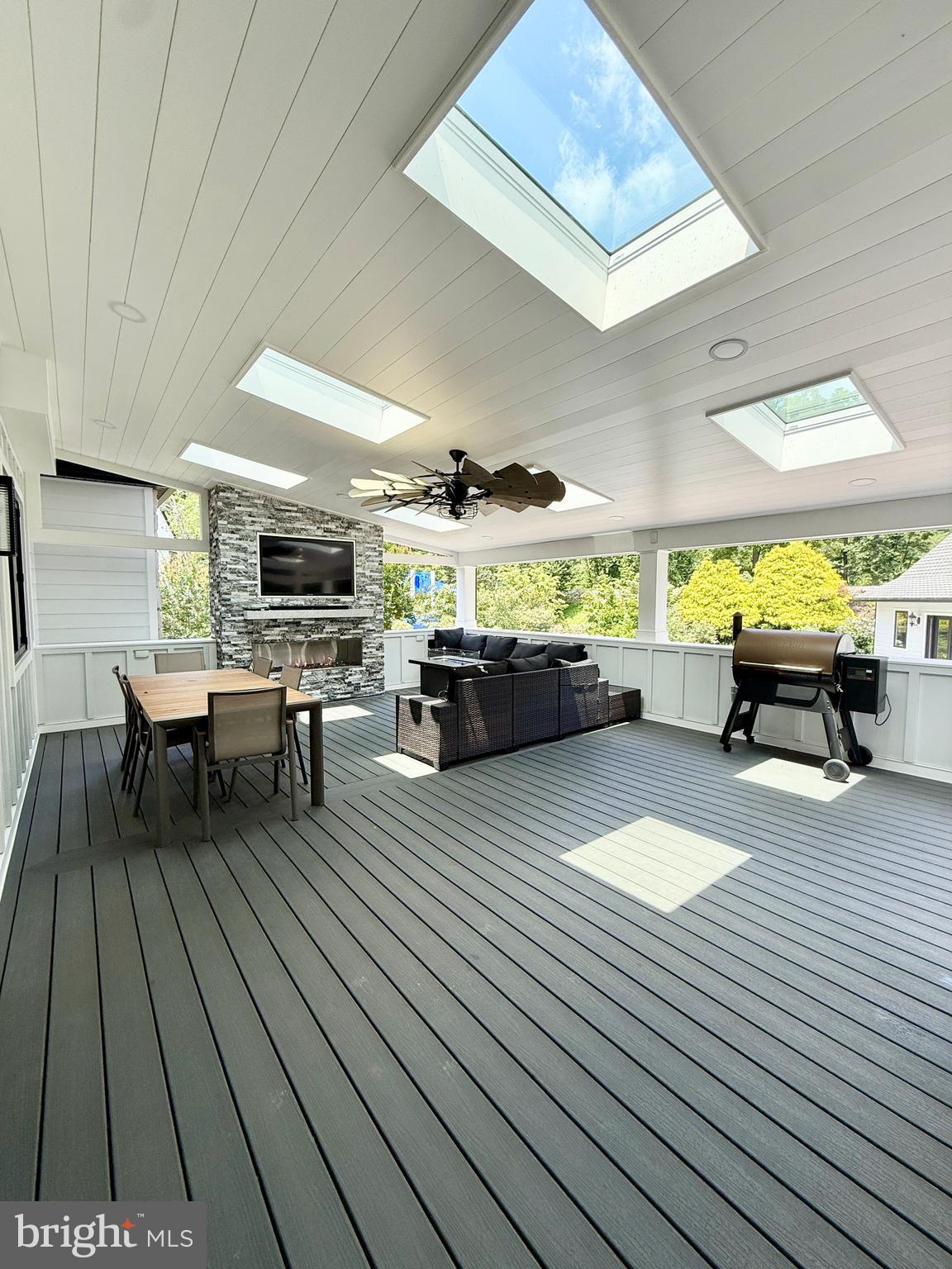 821 Burrows Run Road Chadds Ford, PA 19317 - Photo 131 of 146 a living room with furniture and a wooden floor