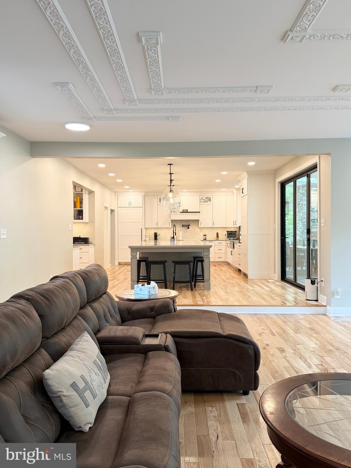 821 Burrows Run Road Chadds Ford, PA 19317 - Photo 30 of 146 a living room with furniture and a wooden floor