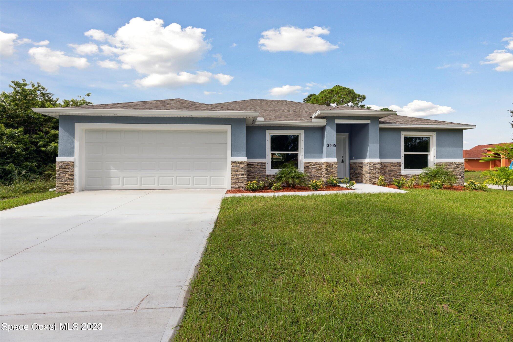 2406 Anchor Road Southeast Palm Bay, FL 32909 - Photo 2 of 37 Front Of house