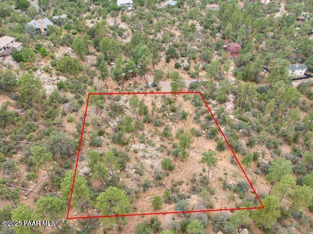 1845 Idylwild Hill Road Prescott, AZ 86305 - Photo 2 of 17 a balcony with lots of trees