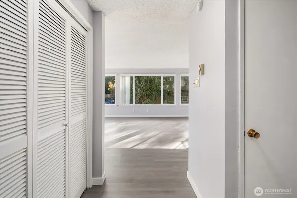 a view of wooden floor