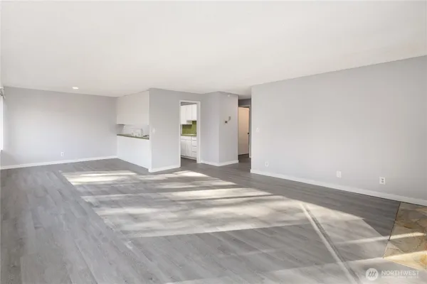 a view of empty room