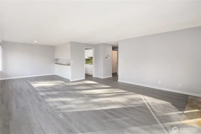 a view of empty room