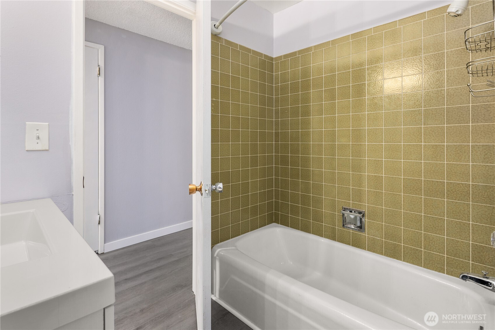 3600 25th Avenue West Seattle, WA 98199 - Photo 10 of 30 a bathroom with a white bath tub