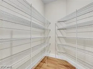 a view of walk in closet