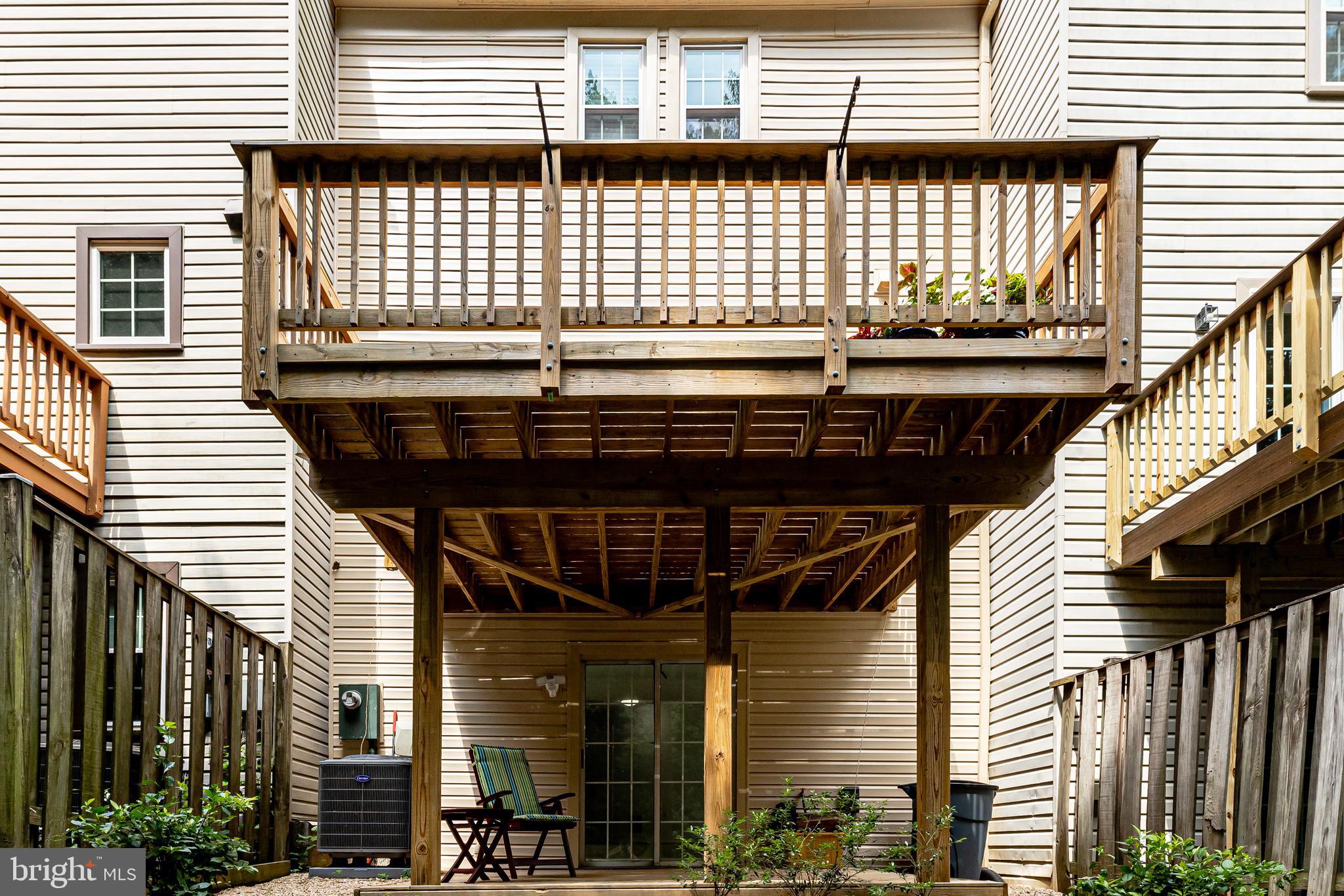 11962 Sentinel Point Court Reston, VA 20191 - Photo 54 of 62 A view of the upper and lower decks.