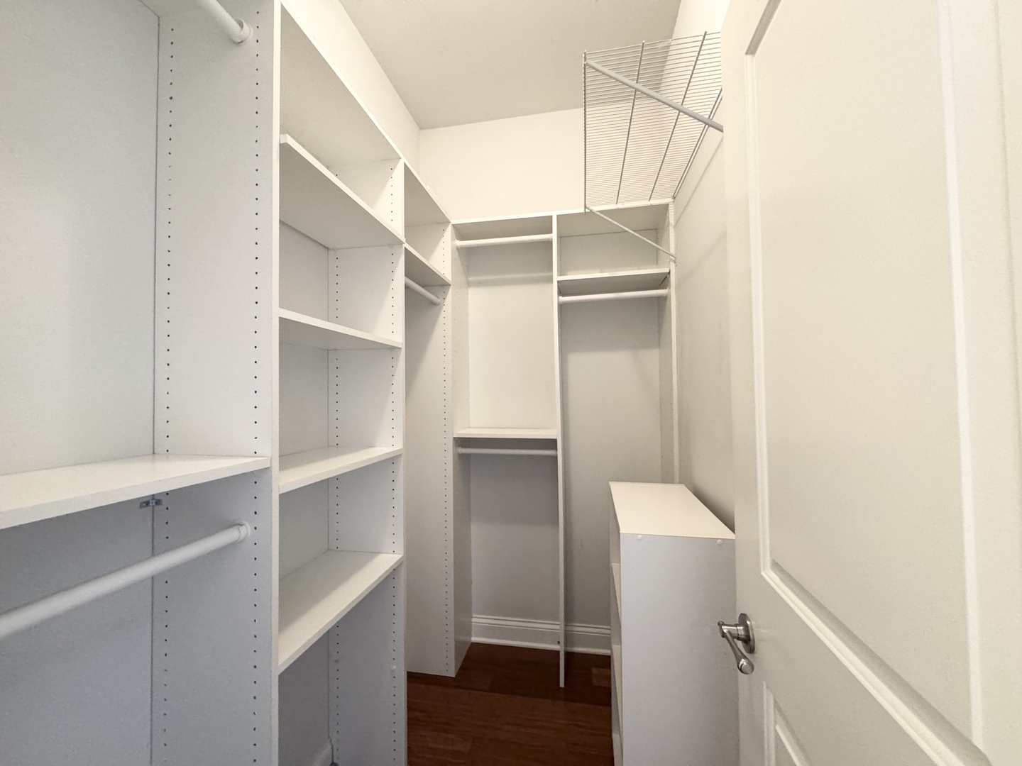 951 West Huron Street, Unit 402 Chicago, IL 60642 - Photo 12 of 18 a view of an empty walk in closet
