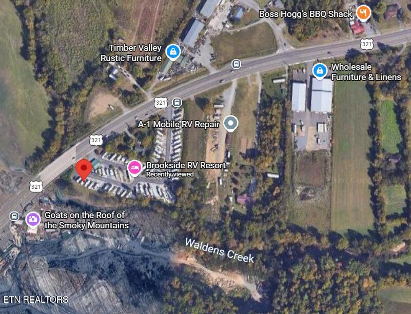 3208 Pebblebrook Way Pigeon Forge, TN 37862 - Photo 2 of 21 Google Aerial Map