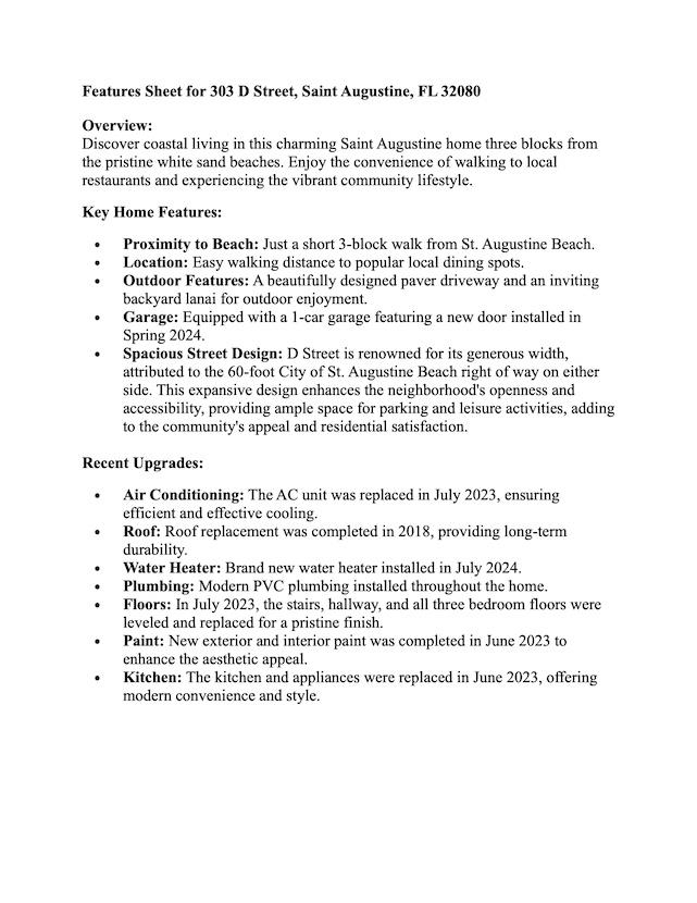 303 D Street St. Augustine, FL 32080 - Photo 34 of 35