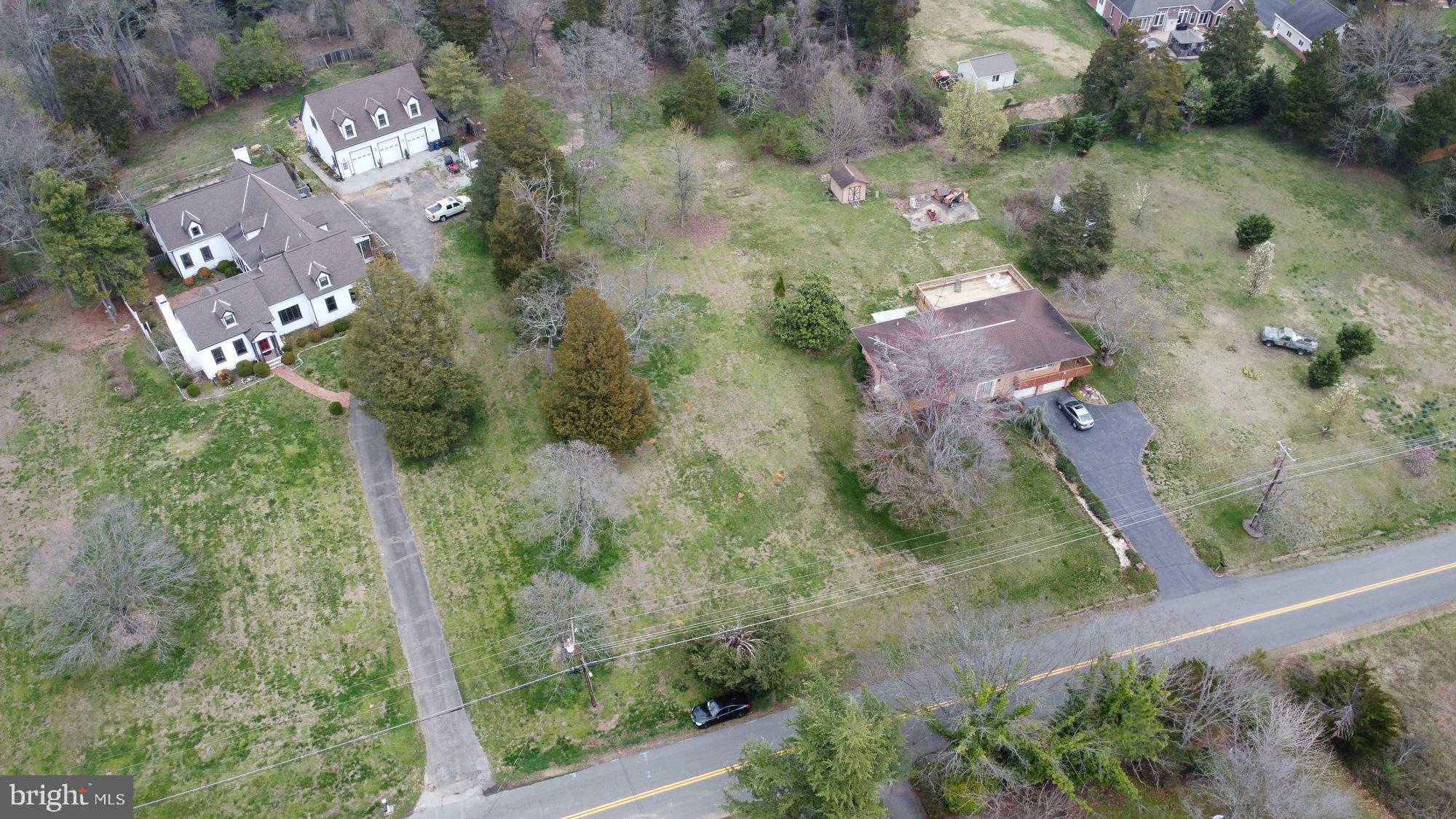 an aerial view of house with outdoor space