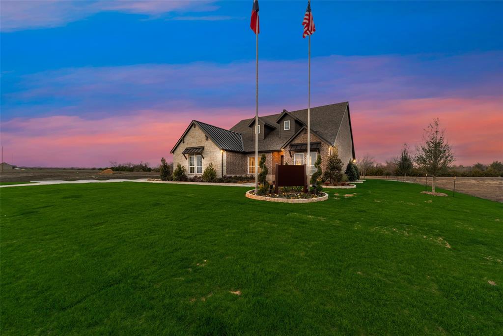 250 Brown Road Leonard, TX 75452 - Photo 4 of 29 Stone exterior with dormer windows and a dark metal roof