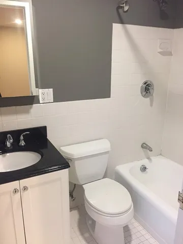 a bathroom with a sink and a toilet