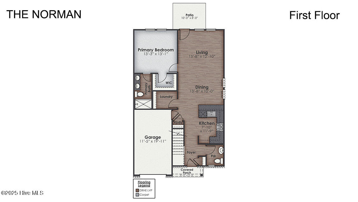 132 North Grassland Road, Unit 9 Surf City, NC 28445 - Photo 3 of 35 Norman_First Floor REV