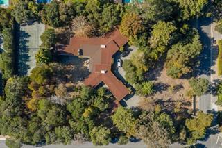 210 Uplands Drive Hillsborough, CA 94010 - Photo 11 of 12 an aerial view of a house with yard