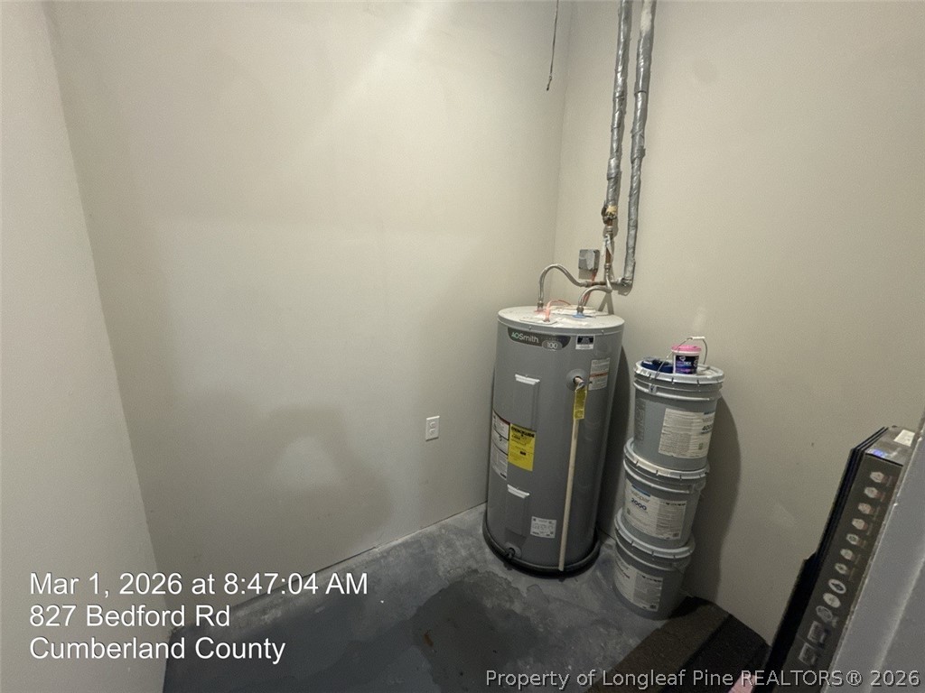 825 Bedford Road Fayetteville, NC 28303 - Photo 12 of 26 a view of water heater