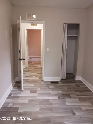 a view of wooden floor