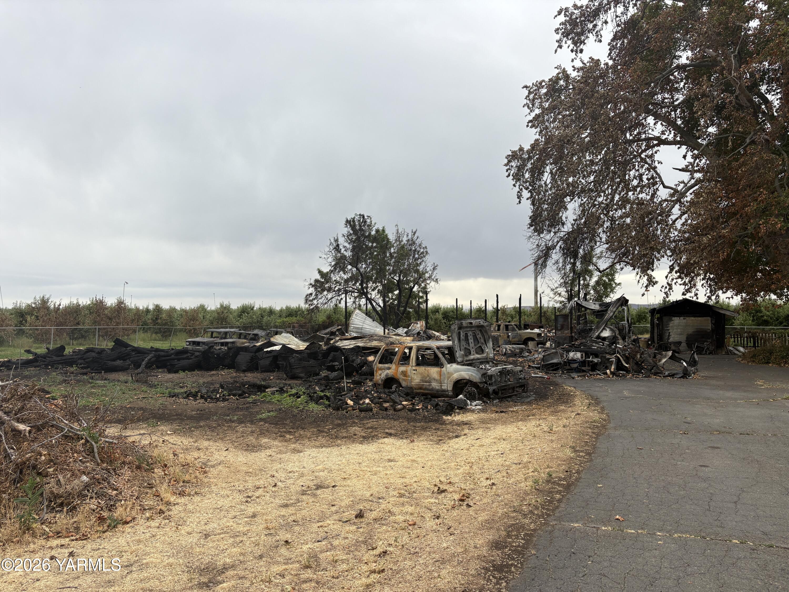 2870 Progressive Road Wapato, WA 98951 - Photo 30 of 32 Portion of Lot Affected by Recent Fire