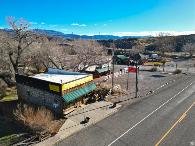 656 South Bullion Canyon Road Marysvale, UT 84750 - Photo 52 of 57 Bird's eye view of mountains; featuring a view of the town of Marysvale