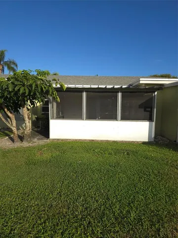 a view of front door