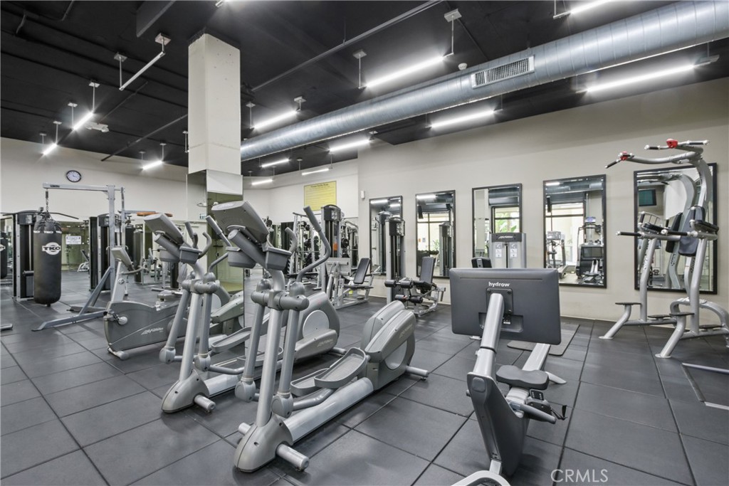 133 The Promenade North, Unit 330 Long Beach, CA 90802 - Photo 17 of 17 a view of a room with gym equipment