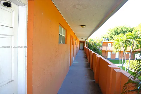 a view of a house with an outdoor space