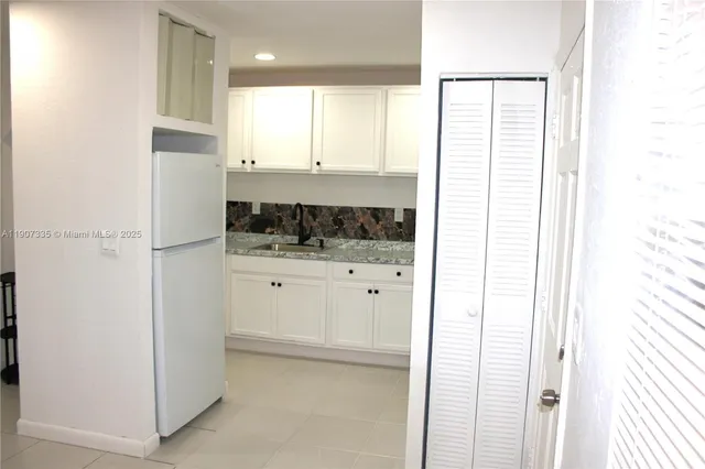 a view of a small space