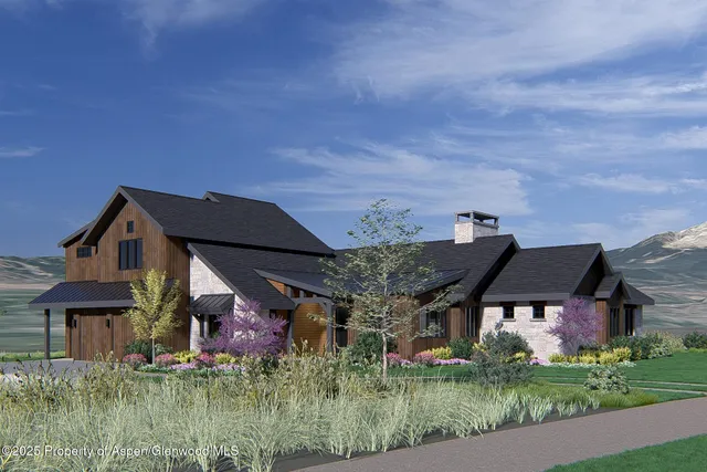 front view of house with a yard