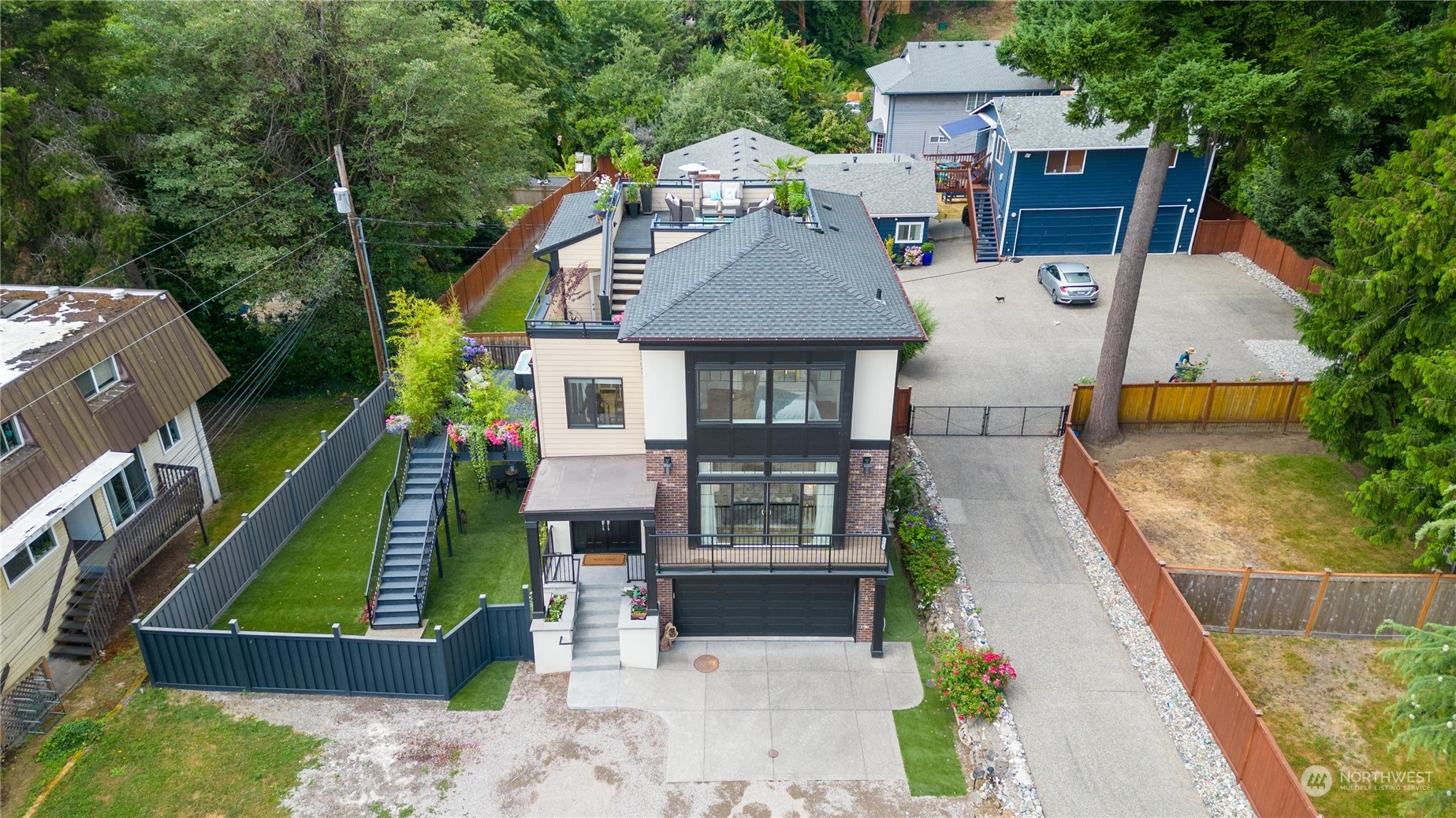 18613 103rd Avenue Northeast Bothell, WA 98011 - Photo 2 of 35 an aerial view of a house