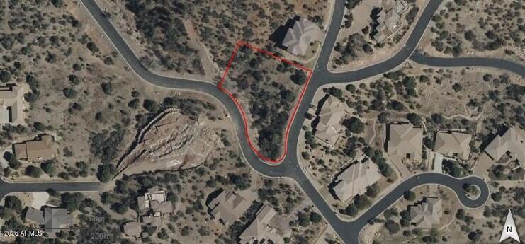 1997 Promontory, Unit 69 Prescott, AZ 86305 - Photo 3 of 36 Airel Lot Lines