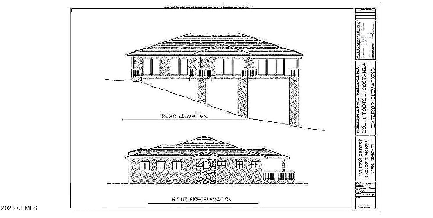 1997 Promontory, Unit 69 Prescott, AZ 86305 - Photo 31 of 36 Building Plans 1