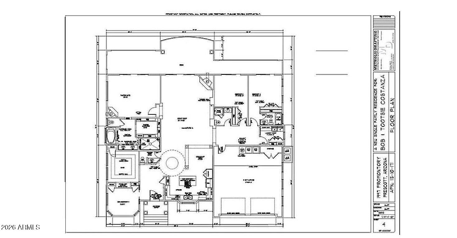 1997 Promontory, Unit 69 Prescott, AZ 86305 - Photo 32 of 36 Building Plans 2