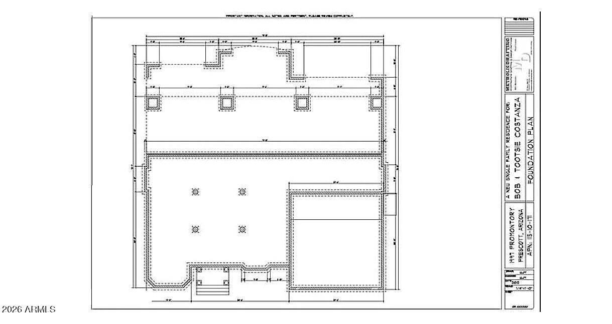 1997 Promontory, Unit 69 Prescott, AZ 86305 - Photo 33 of 36 Building Plans 3