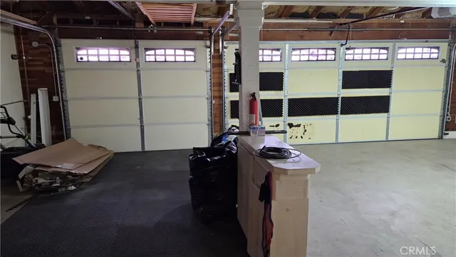 a room with storage and utility