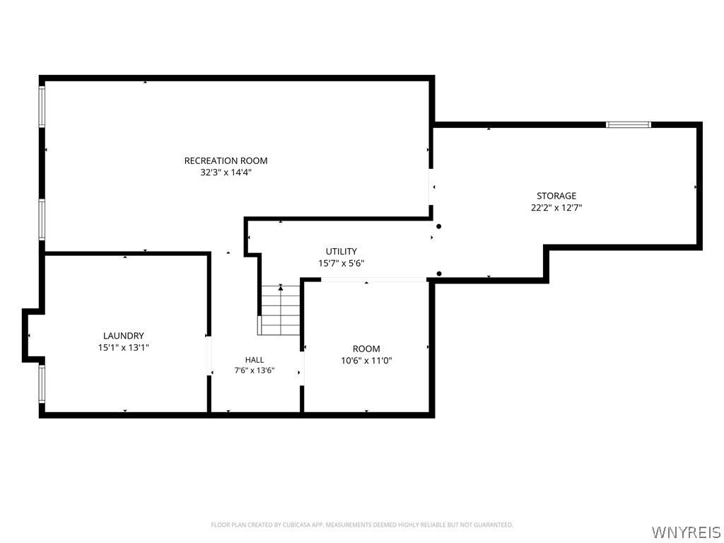 285 Cook Road East Aurora, NY 14052 - Photo 31 of 33 Basement Floor Plan
