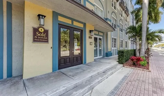 a view of a entryway door of the house