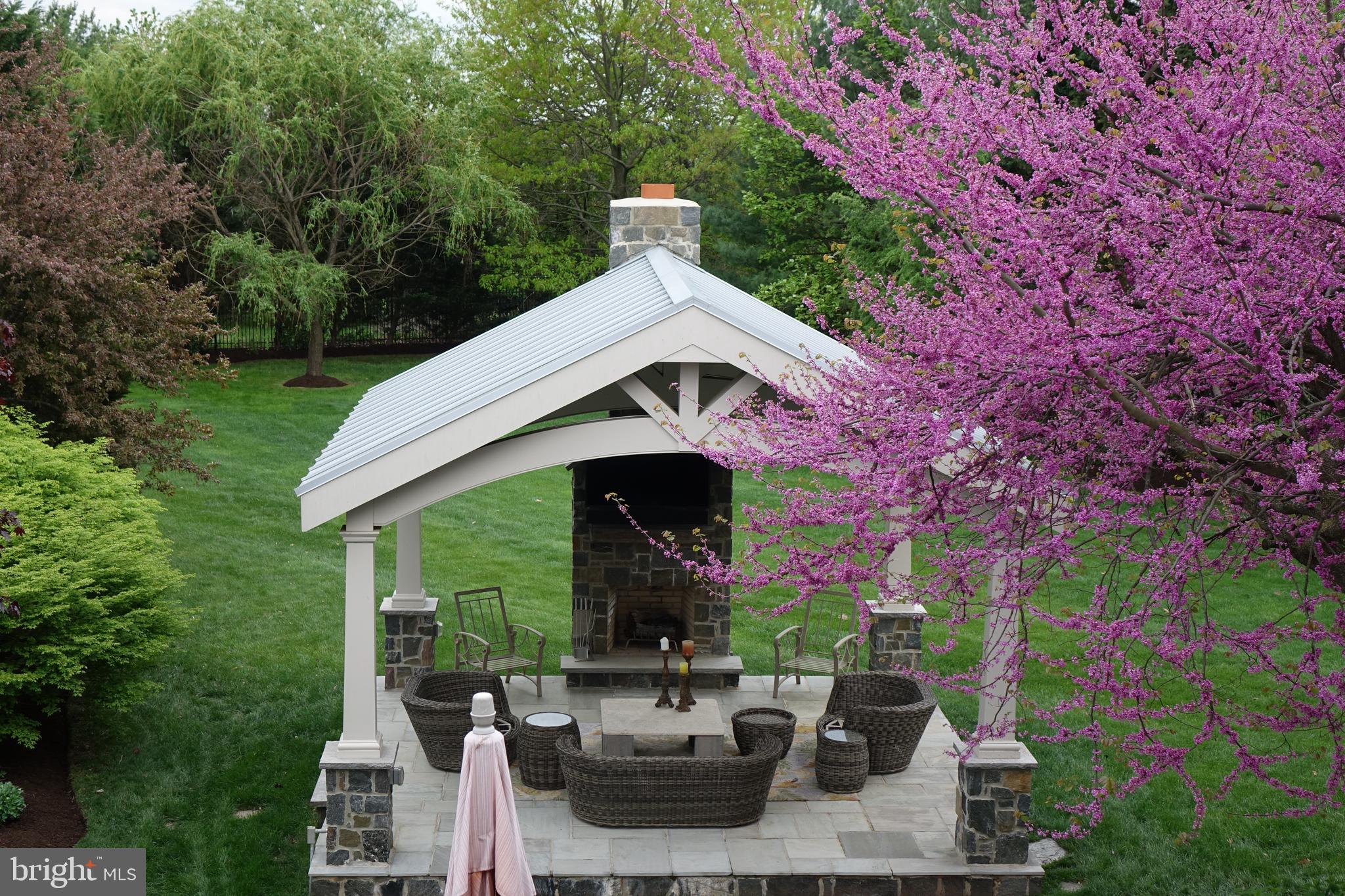 2569 Cold Spring Road Lansdale, PA 19446 - Photo 54 of 77 Pavilion Atop Flagstone w Masonry Fireplace