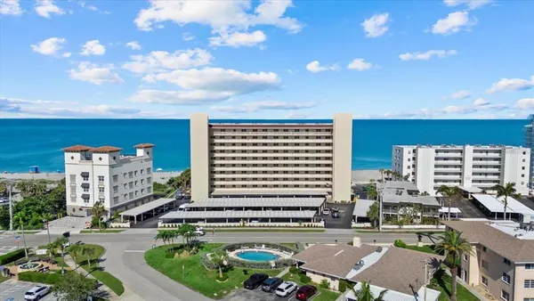 a picture of a city view with building