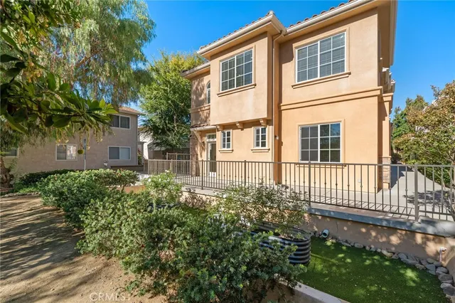 a view of a house with a outdoor space