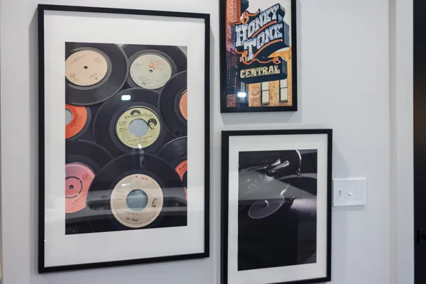 a close view of a sink in the kitchen