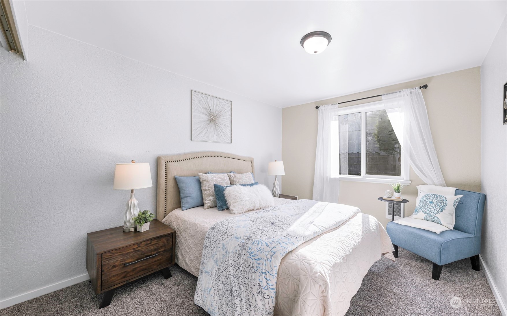 18216 22nd Drive Southeast Bothell, WA 98012 - Photo 31 of 40 a bedroom with a bed and a couch