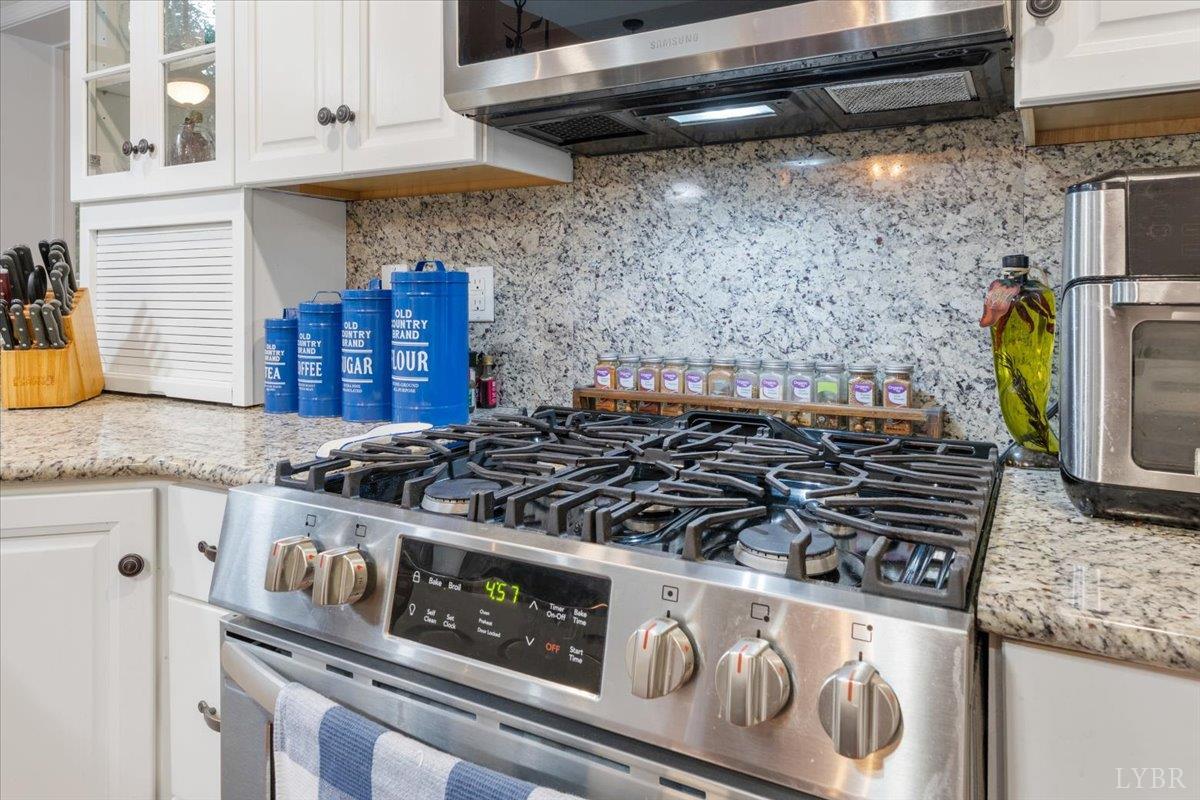 1765 Heron Pointe Drive Gretna, VA 24557 - Photo 16 of 64 a stove top oven sitting inside of a kitchen
