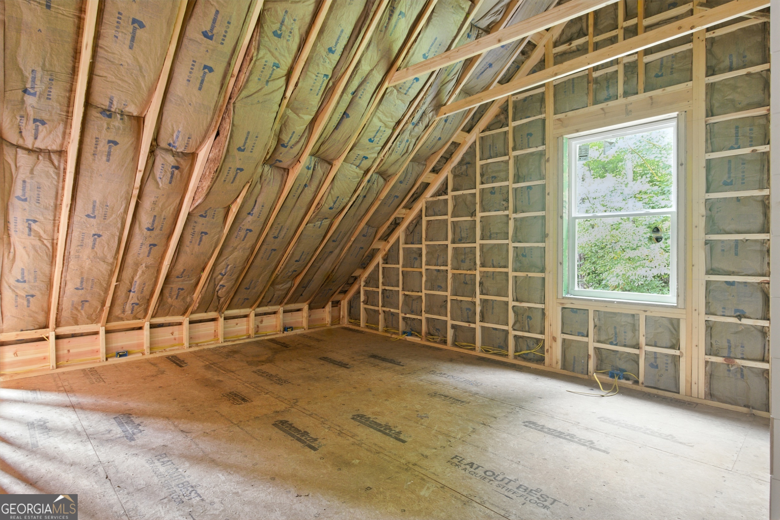 668 Mountainside Drive Rabun Gap, GA 30568 - Photo 19 of 24 a view of an empty room with a door