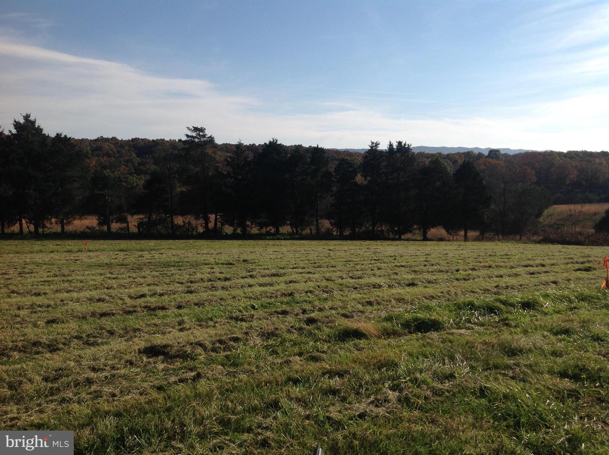 View from Road to line at top of ridge