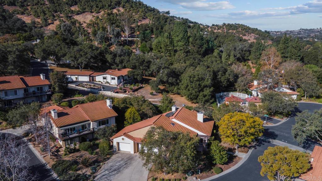 1861 Fox Bridge Court Fallbrook, CA 92028 - Photo 43 of 60 an aerial view of a house with a yard