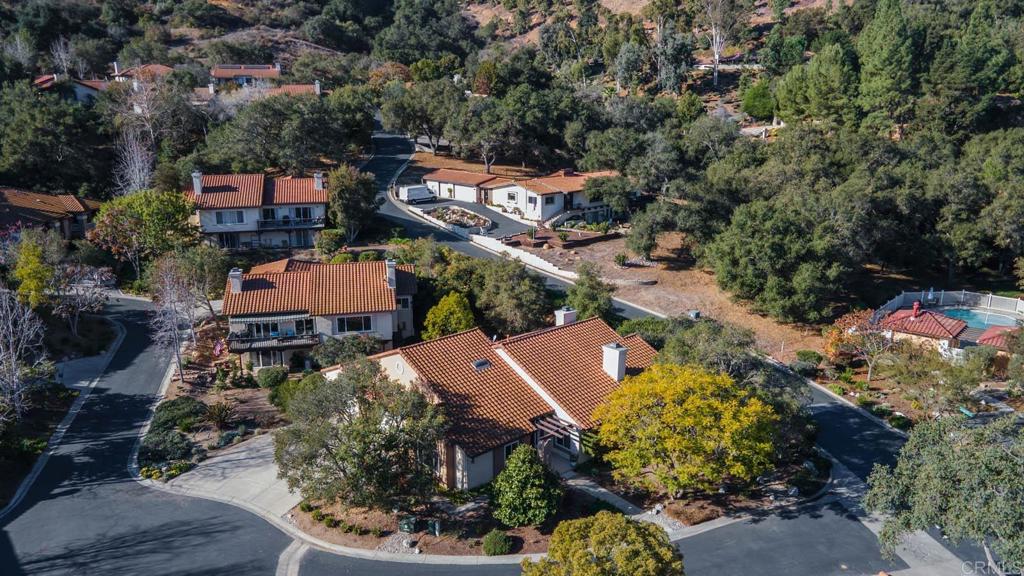 1861 Fox Bridge Court Fallbrook, CA 92028 - Photo 45 of 60 an aerial view of a house with a yard