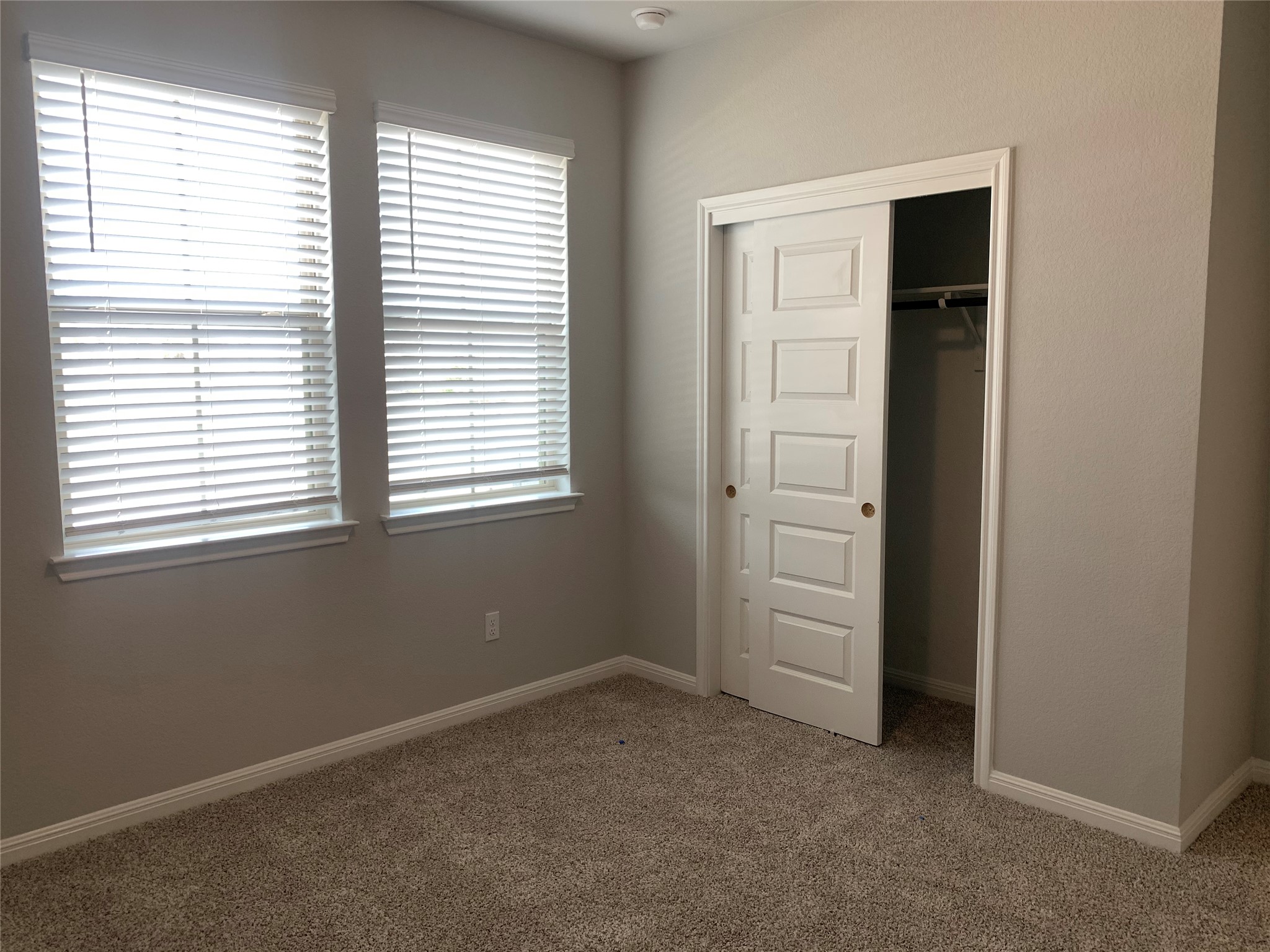 2948 Sage Ranch Drive Leander, TX 78641 - Photo 17 of 28 Well-lit room featuring ample closet space and plush carpeting.