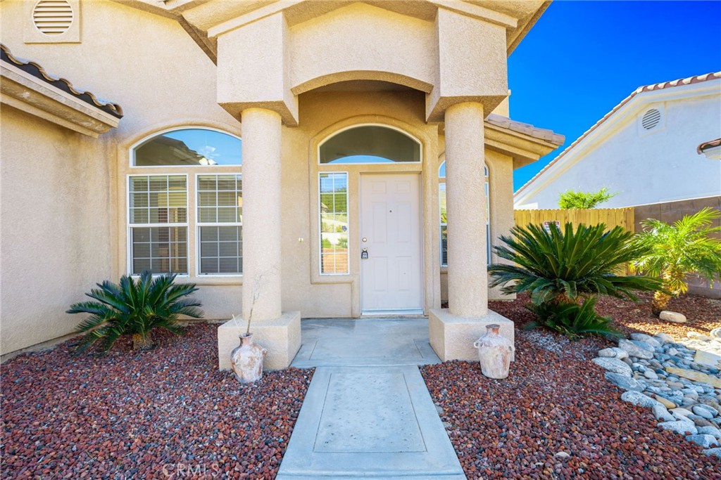 66629 San Rafael Road Desert Hot Springs, CA 92240 - Photo 1 of 1 Inviting Entrance, easy to maintain landscape