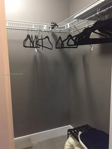 a close view of washer and dryer